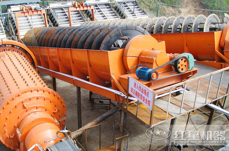 分級(jí)機(jī)客戶現(xiàn)場(chǎng)圖片